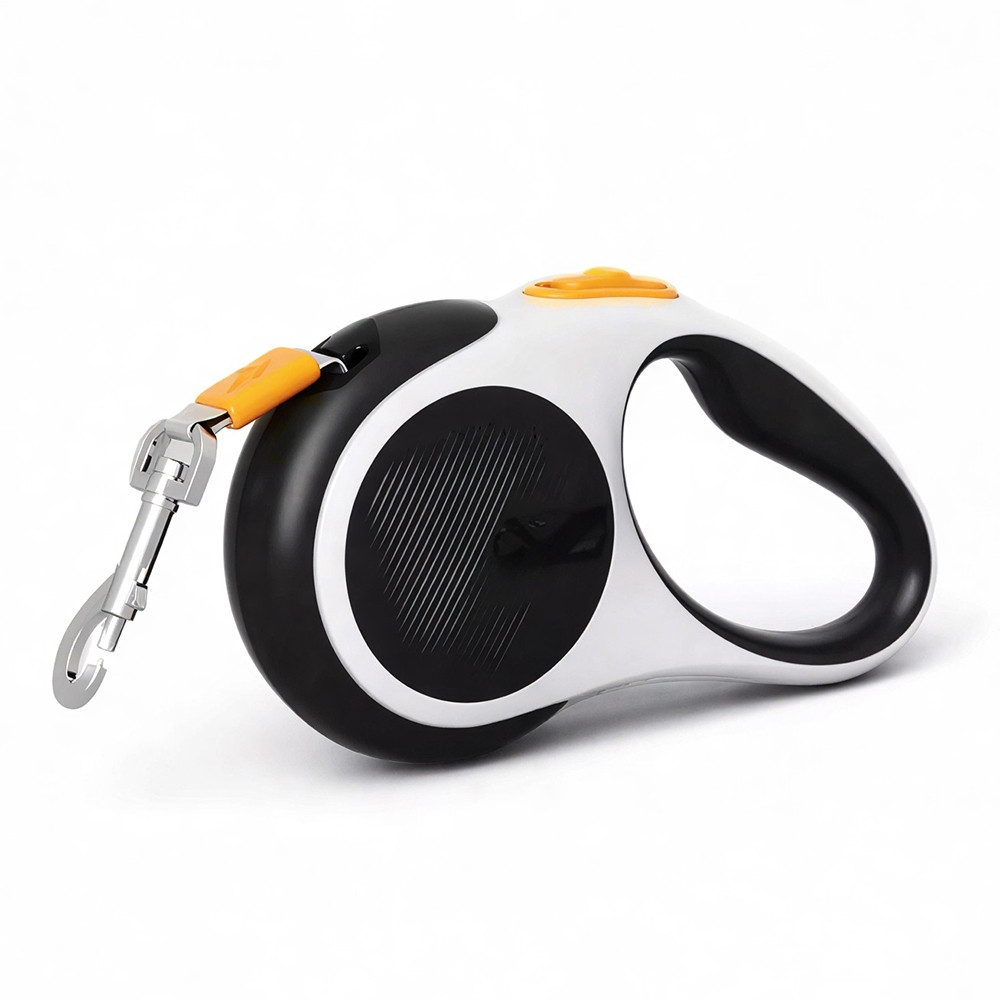 모모펫 강아지리드줄 쉘 미니 자동줄 3m (화이트)