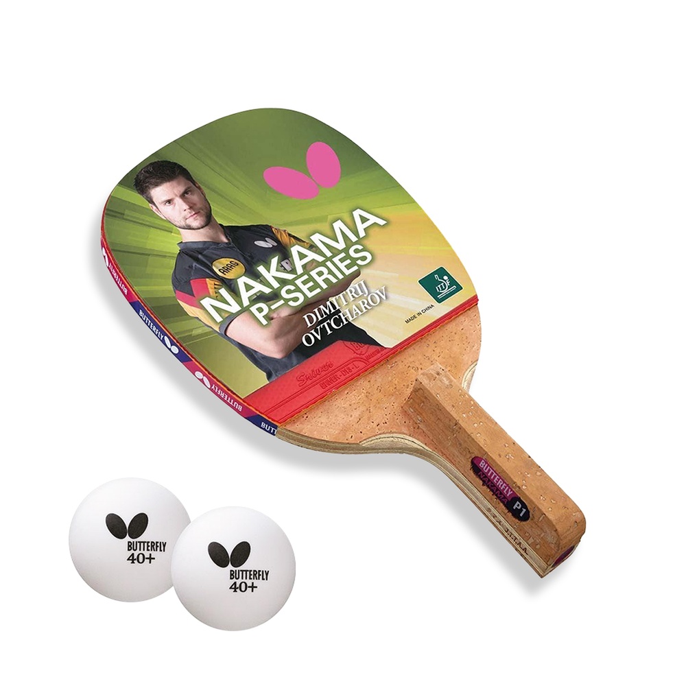 스타스포츠 탁구라켓 버터플라이 탁구라켓세트 (NAKAMA-P1)
