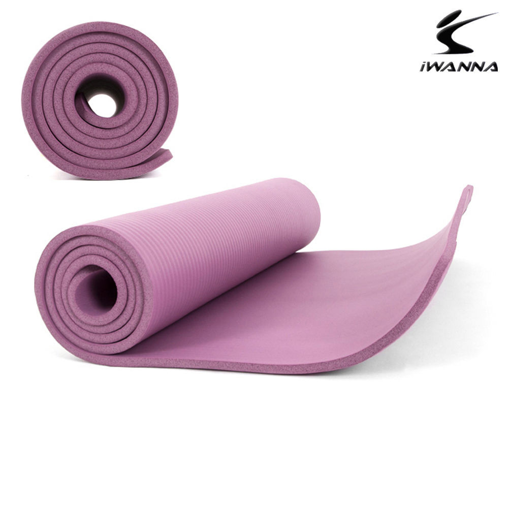 아이워너 NBR 요가매트 10mm (오키드퍼플)