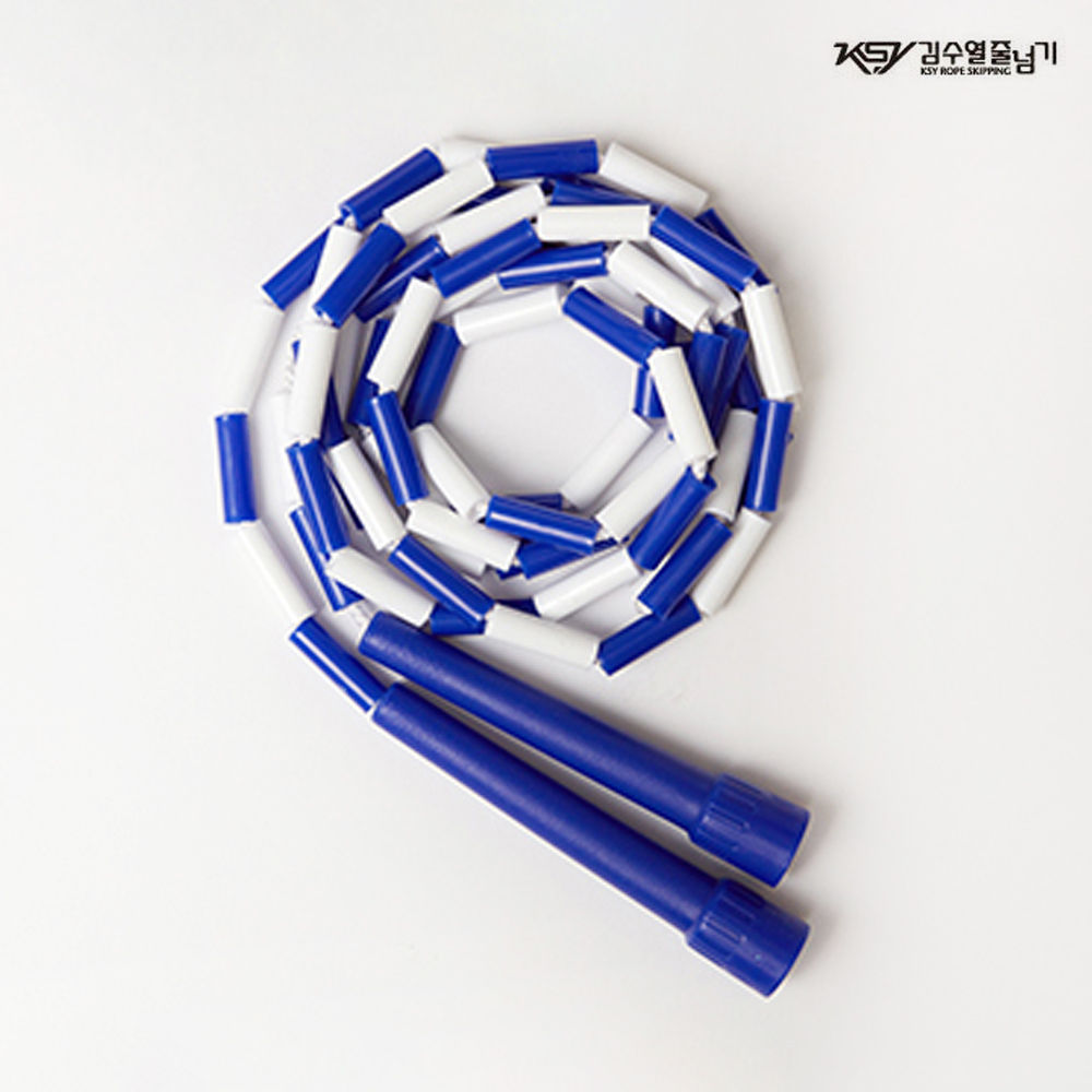 김수열 색동줄넘기 일반형 (K-310) (군청)