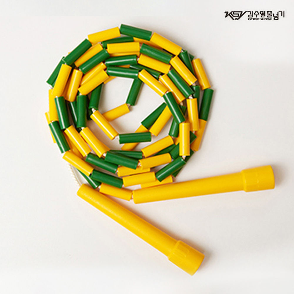 김수열 색동줄넘기 일반형 (K-310) (녹노)