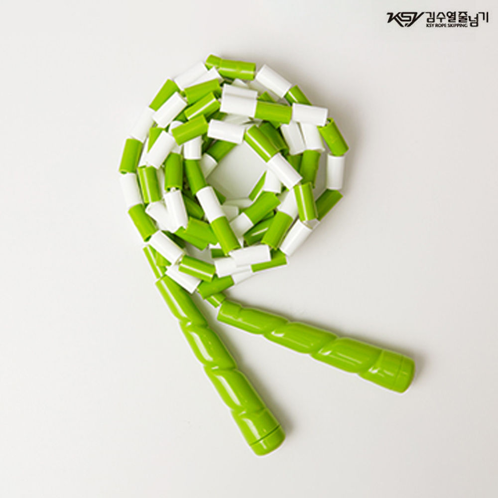 김수열 색동줄넘기 (K-300) (연두)