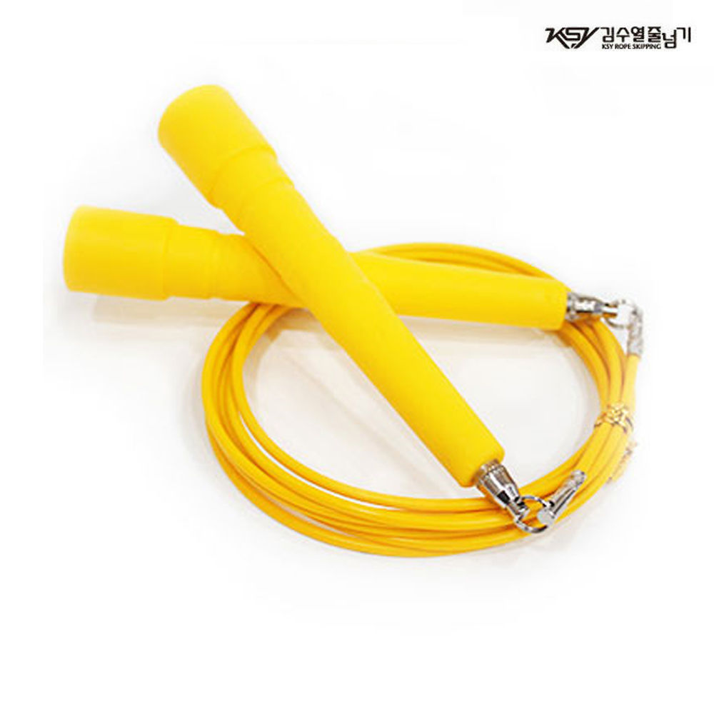 김수열 초고속줄넘기 210cm (K-250) (노랑)