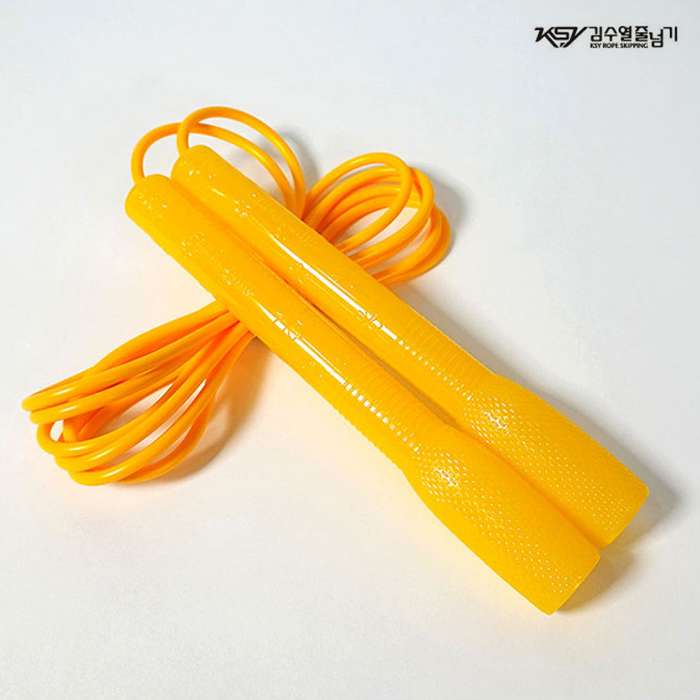 김수열 뉴 보급 줄넘기 (K-003A) (노랑)