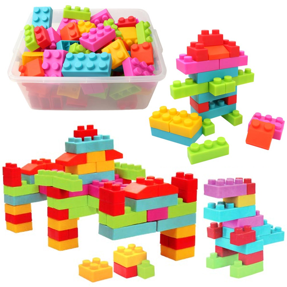 키움 소프트 마일드블록 100PCS (보관함 포함)