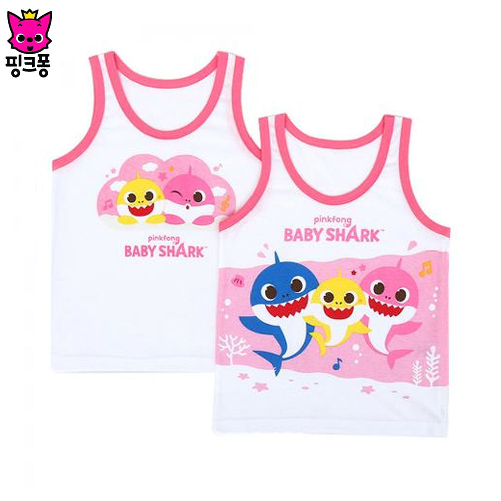 피앤디 핑크퐁 아기 상어 해피 런닝세트 (2매입) (택1)