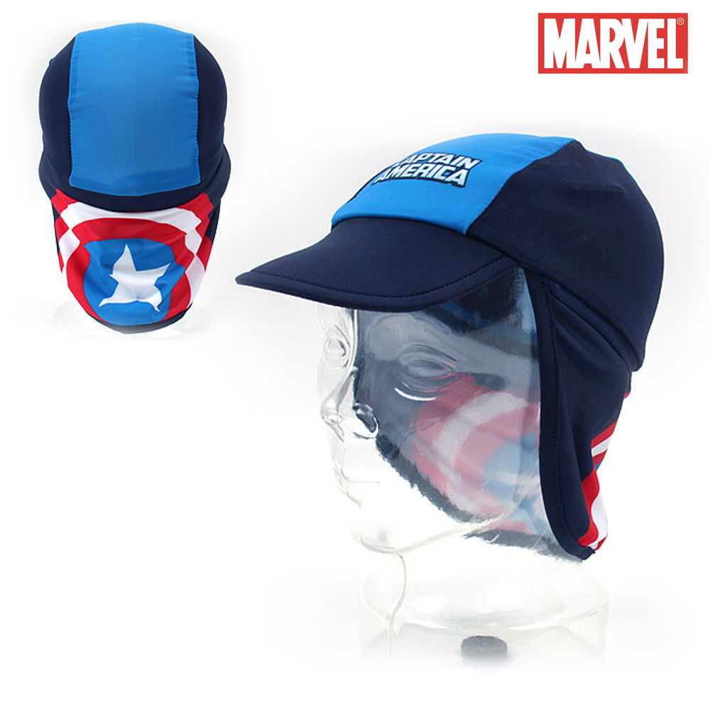 성창 마블 캡틴아메리카 심볼 아동 플랩캡