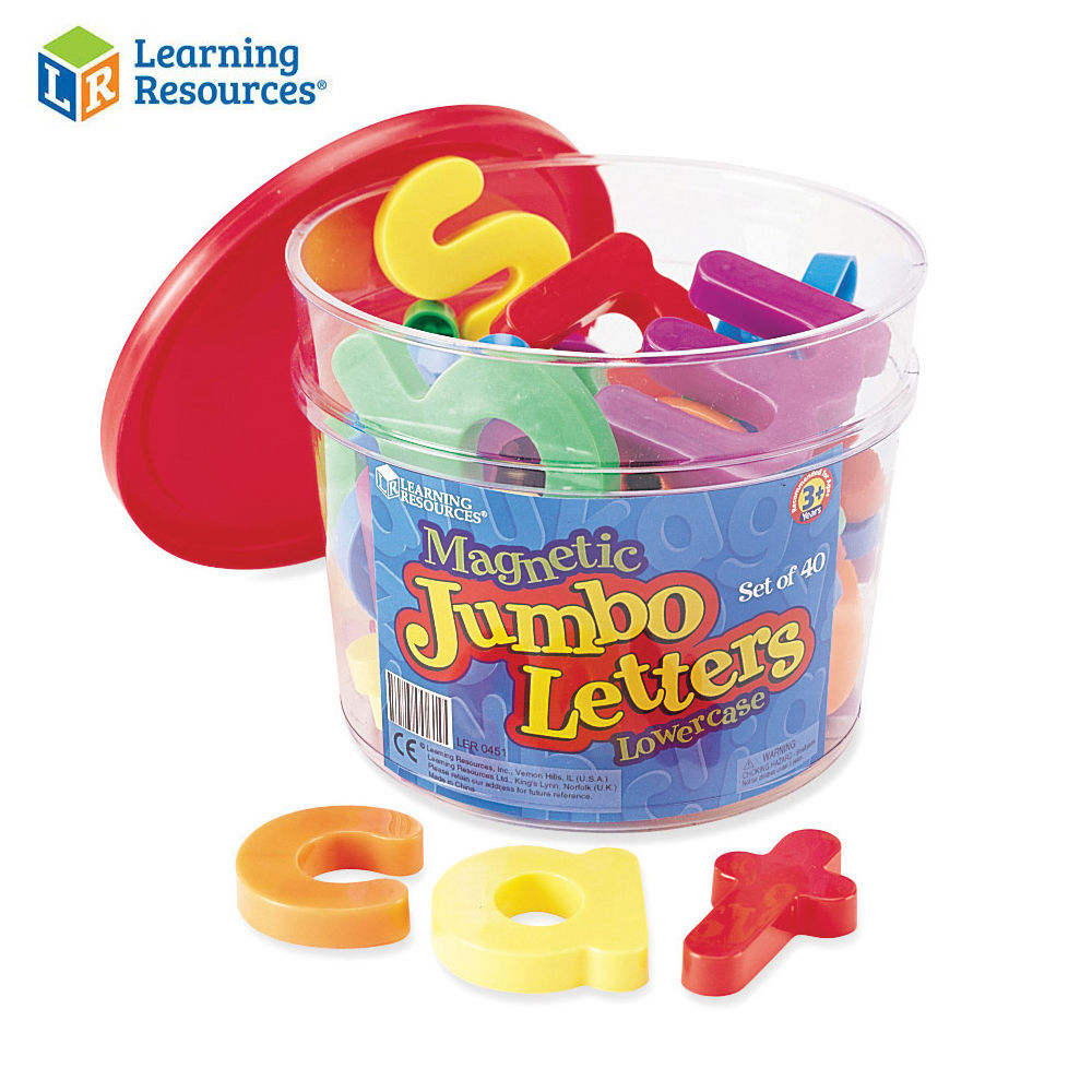 러닝리소스 점보 자석 소문자 알파벳 40PCS (LER0451)