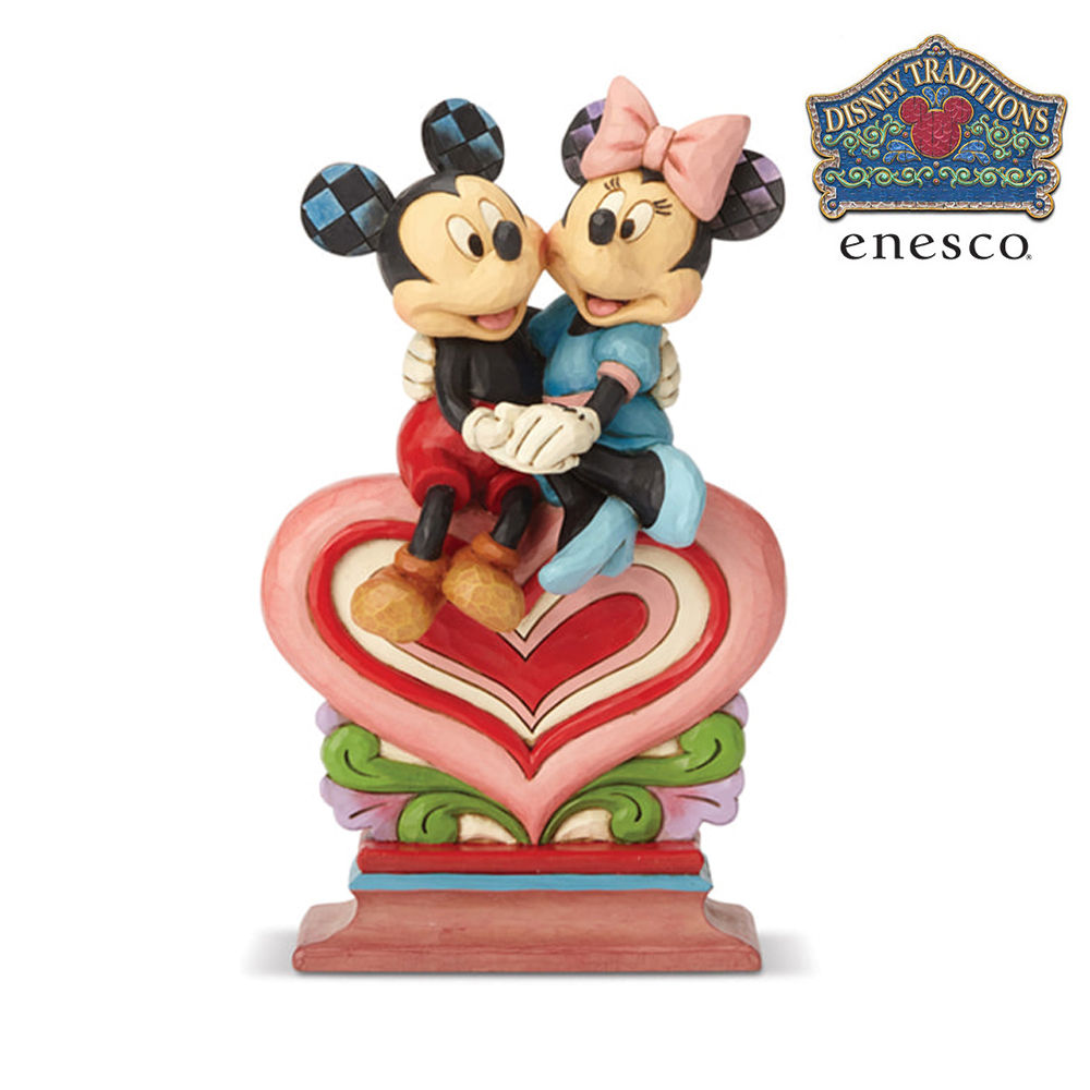 에네스코 디즈니 하트위 미키와 미니 피규어 22cm (E6001282)