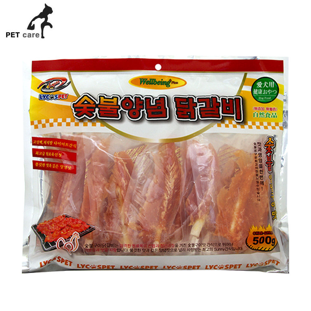 라이코스 숯불양념 우유껌 닭갈비 500g