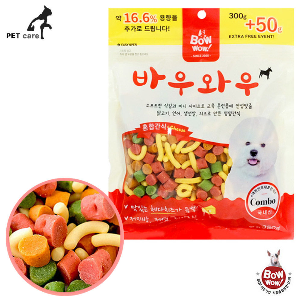 바우와우 혼합 350g