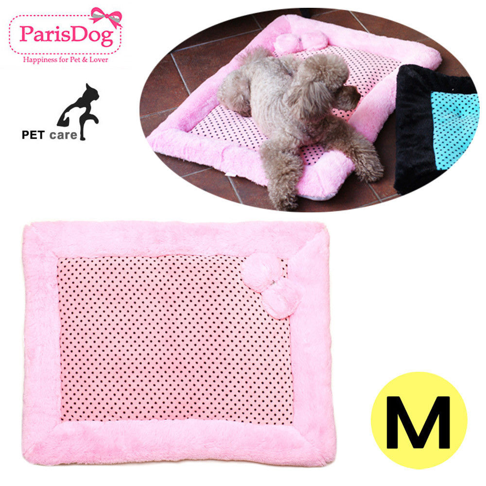 패리스독 리본 매트 미디움 (핑크)