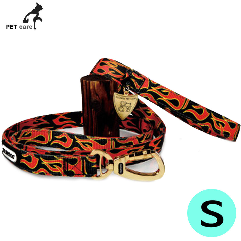 DOGNESS 리드줄 (플레임) (S)