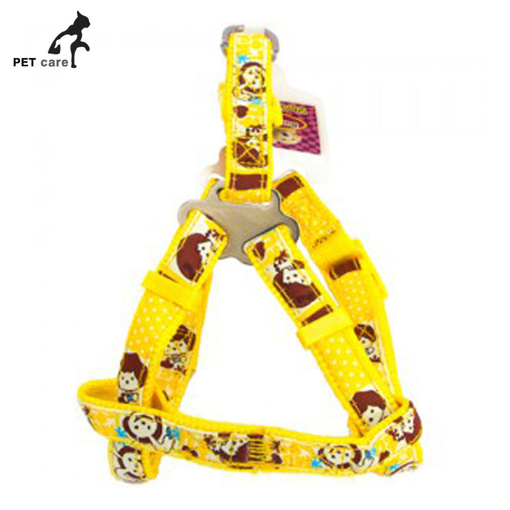 헬로도기 토끼 어깨줄 (소형견용) (15mm) (옐로우)