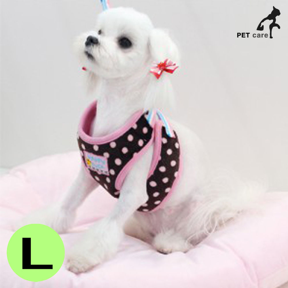 해피덕 보온 하네스 (브라운) (L)