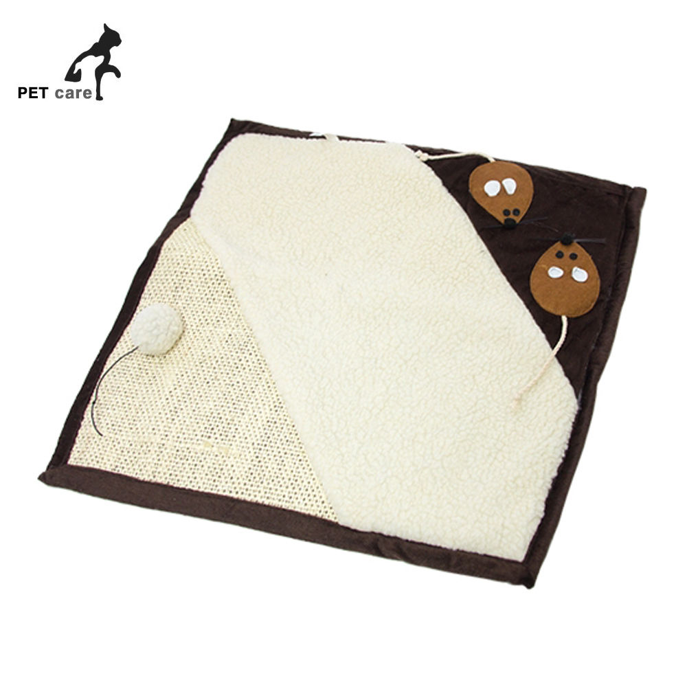 엠펫 바스락 고양이 스크래쳐 패드방석 (H1109)