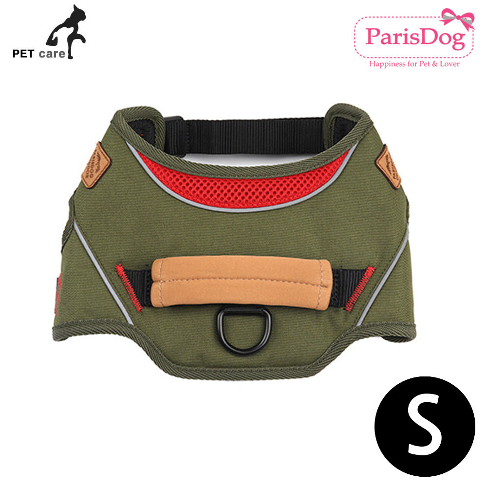 패리스독 아웃도어 하네스 (카키) (S)