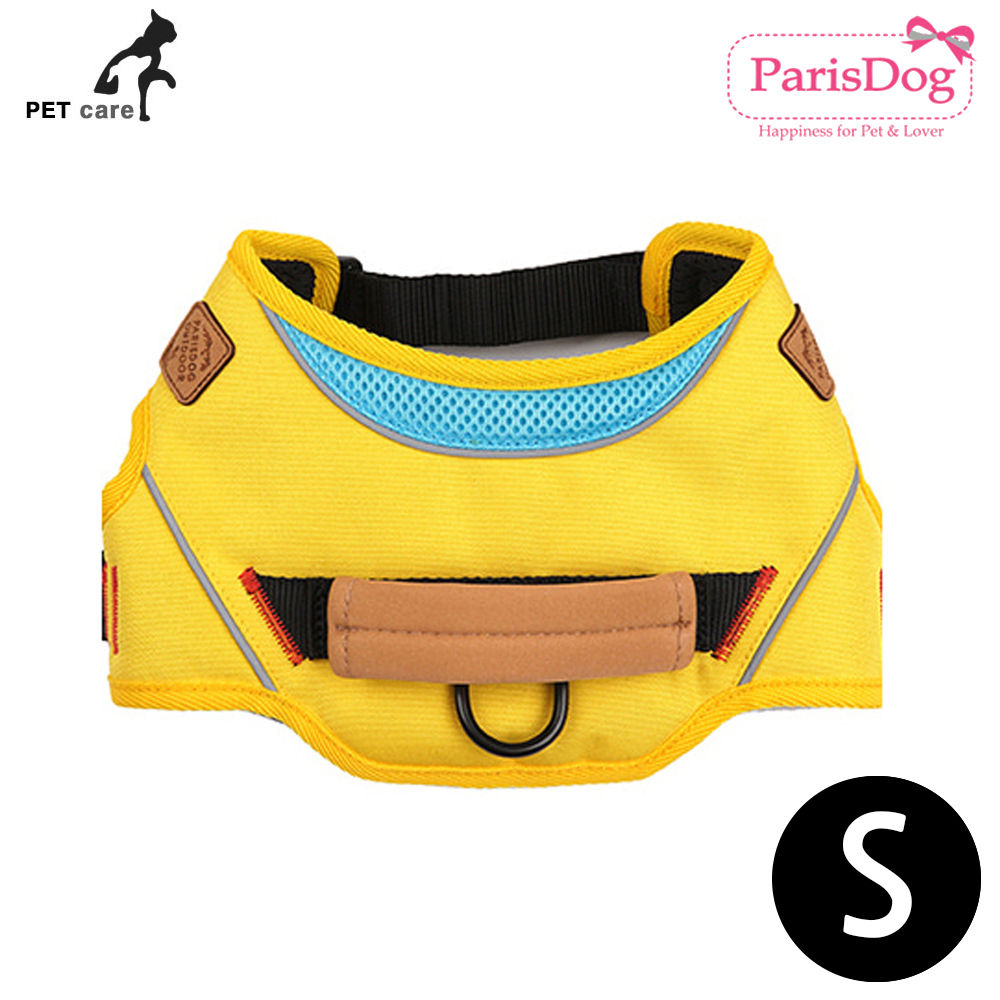 패리스독 아웃도어 하네스 (옐로우) (S)