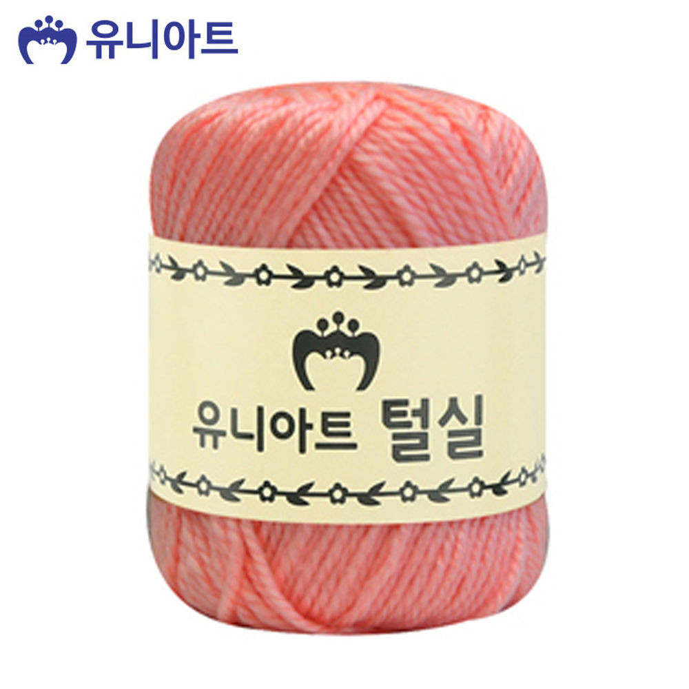 유니아트(털실) 1500 지관실 (연분홍)