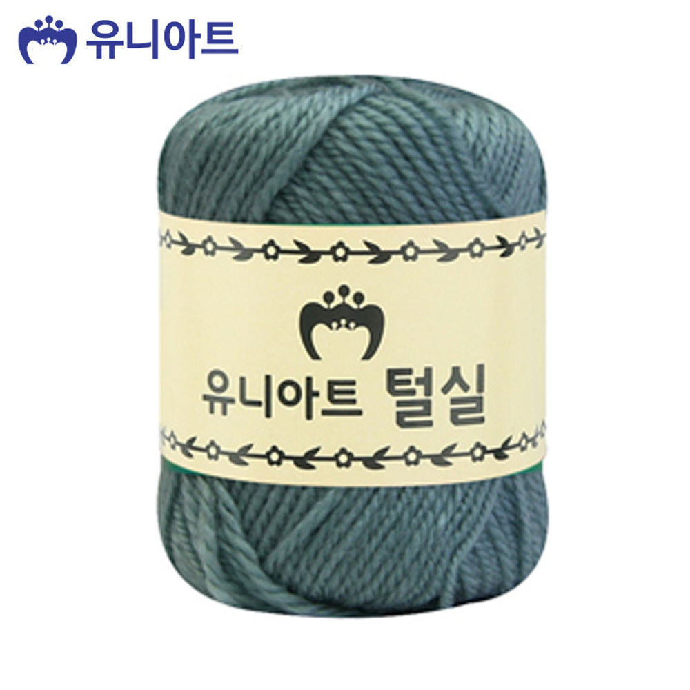 유니아트(털실) 1500 지관실 (진회색)