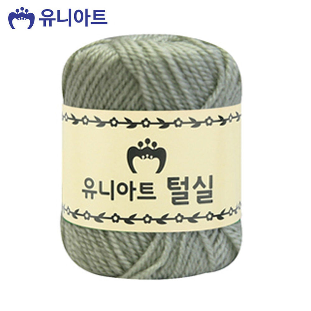 유니아트(털실) 1500 지관실 (연회색)