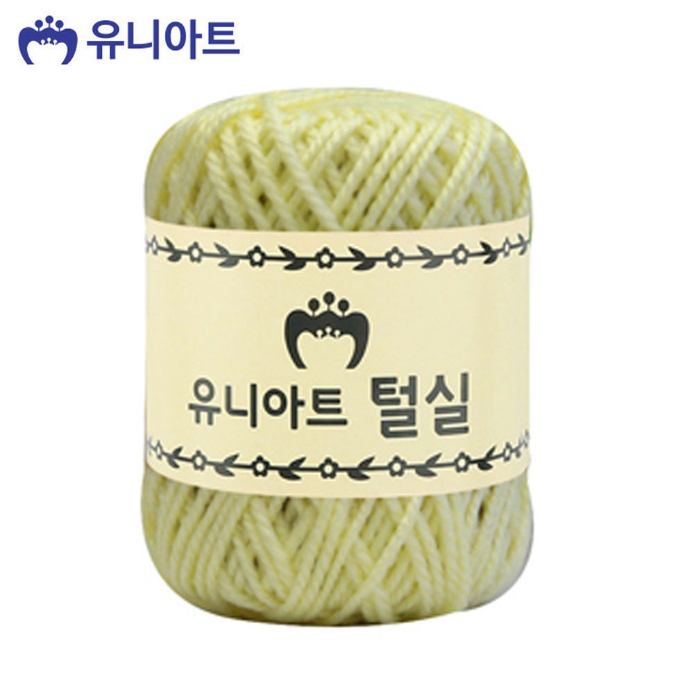유니아트(털실) 1500 지관실 (미색)