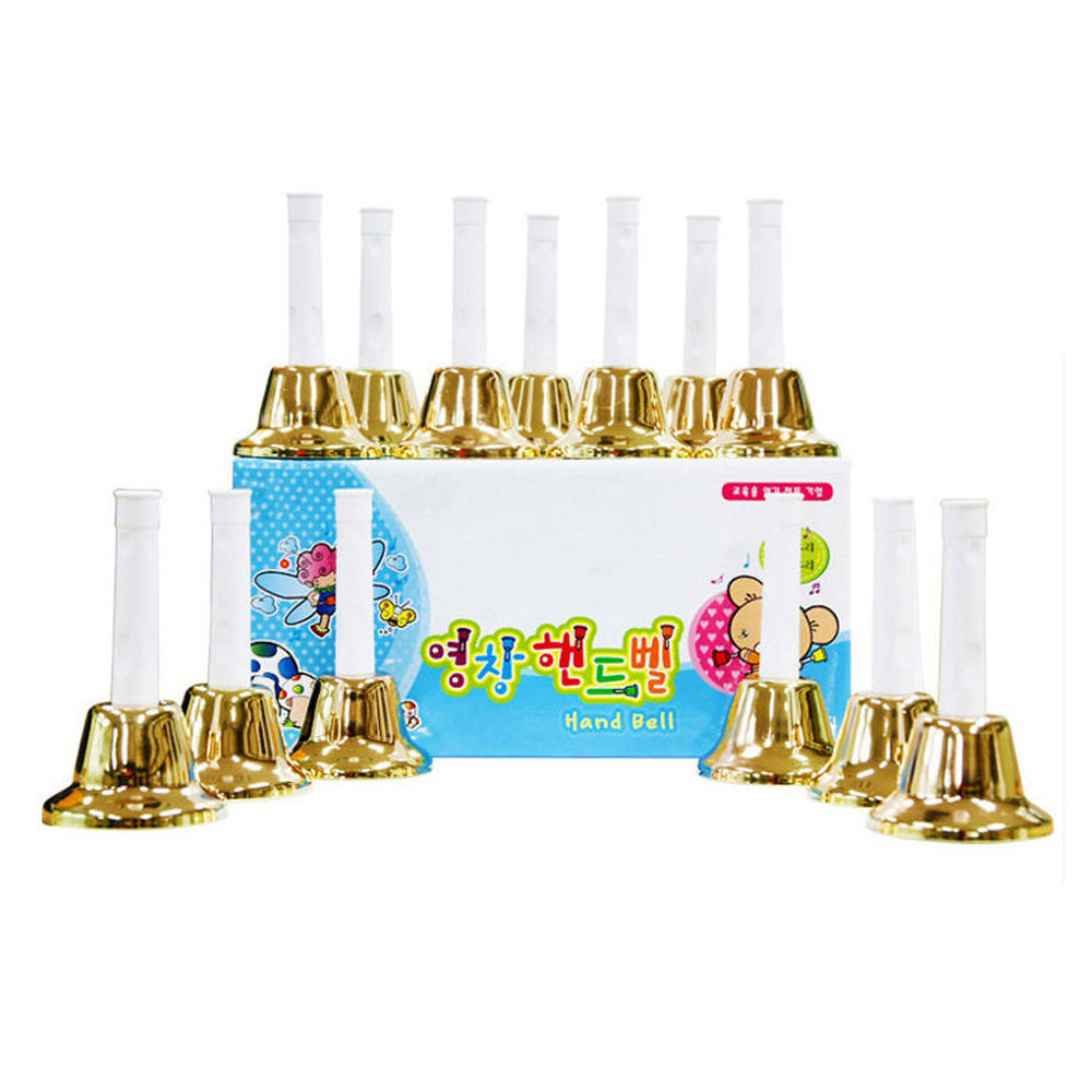 영창악기 골드 핸드벨 세트 13음 (YCGB13)