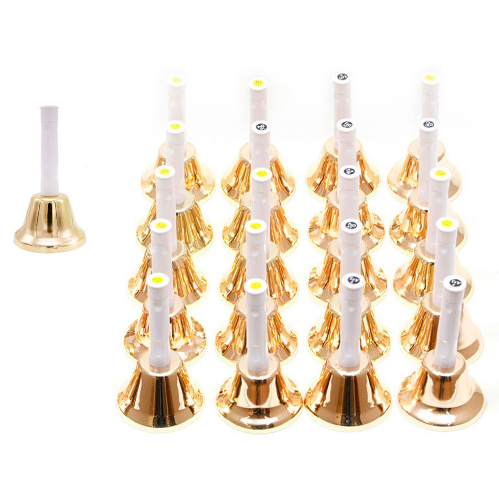 영창악기 골드 핸드벨 세트 20음 (YCGB20)