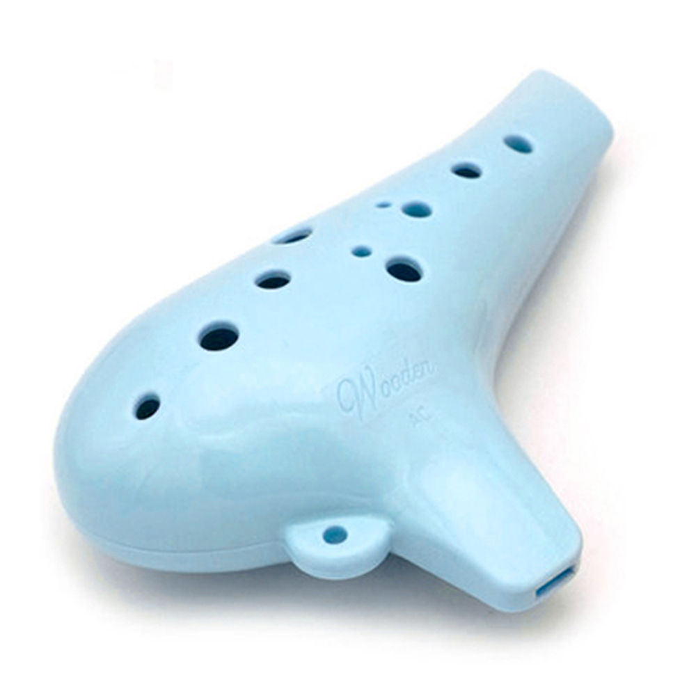 우든 오카리나 알토C (입문.교육용) (블루)