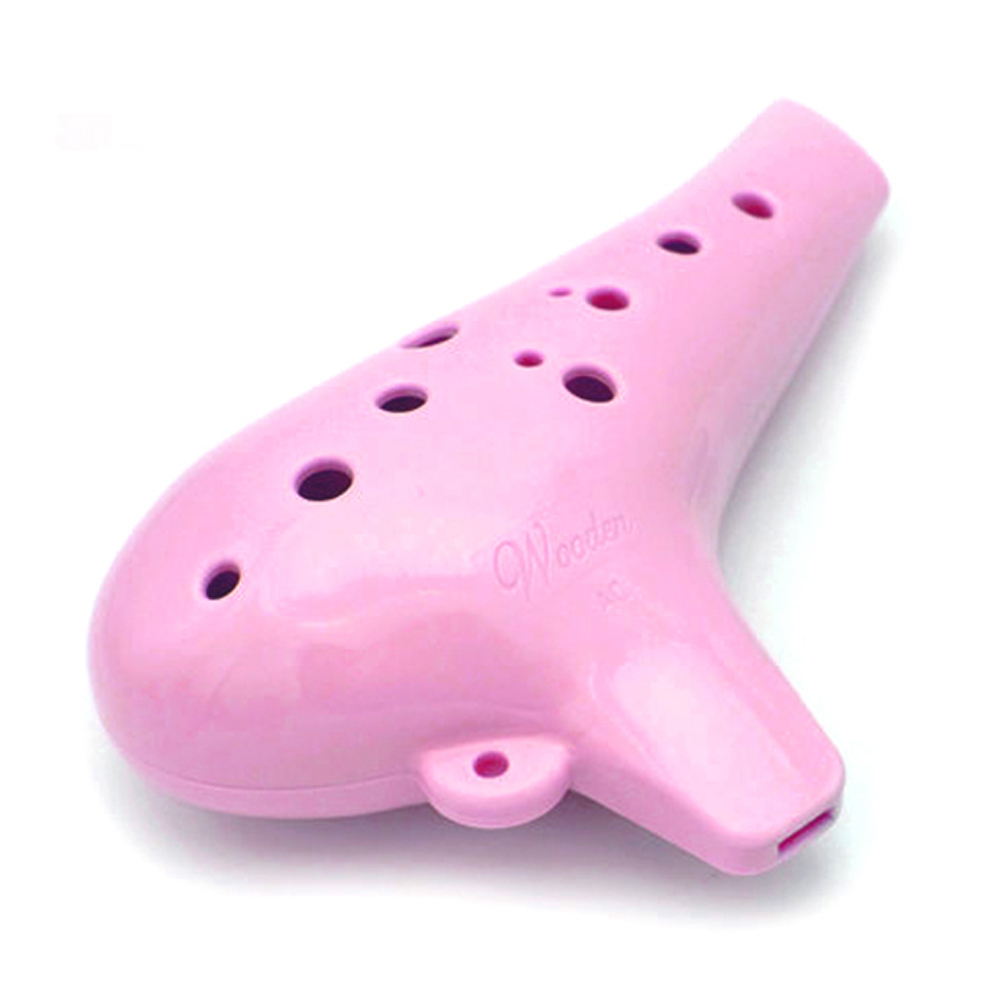 우든 오카리나 알토C (입문.교육용) (핑크)