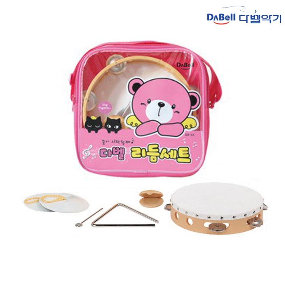 다벨 리듬악기세트 (DR-SR) (분홍)