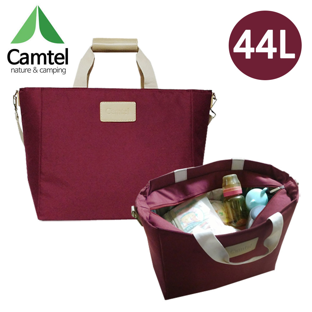 CAMTEL 보냉가방 44리터 다용도백 (와인레드) (AS-44L)