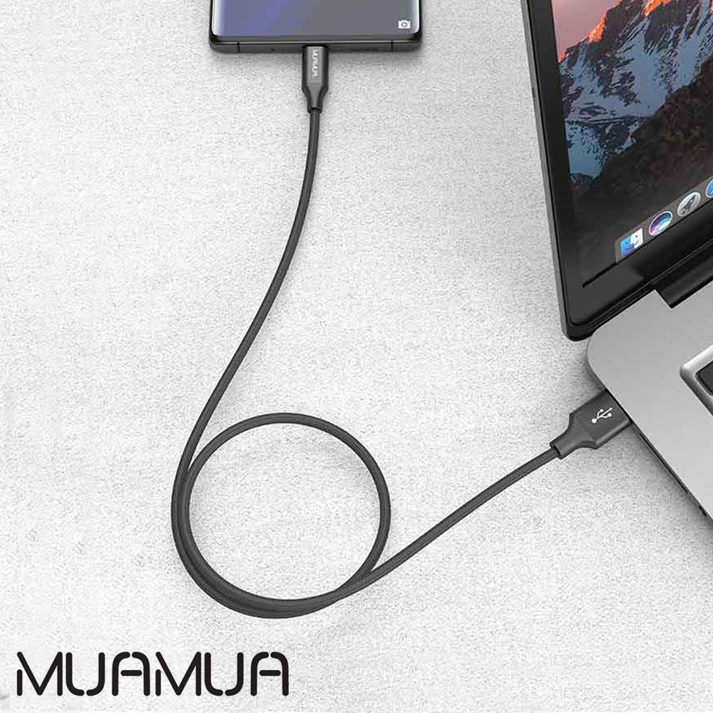 MUAMUA 기본 C타입 QC3.0 데이터 충전케이블 2M (CAUTC-M2)