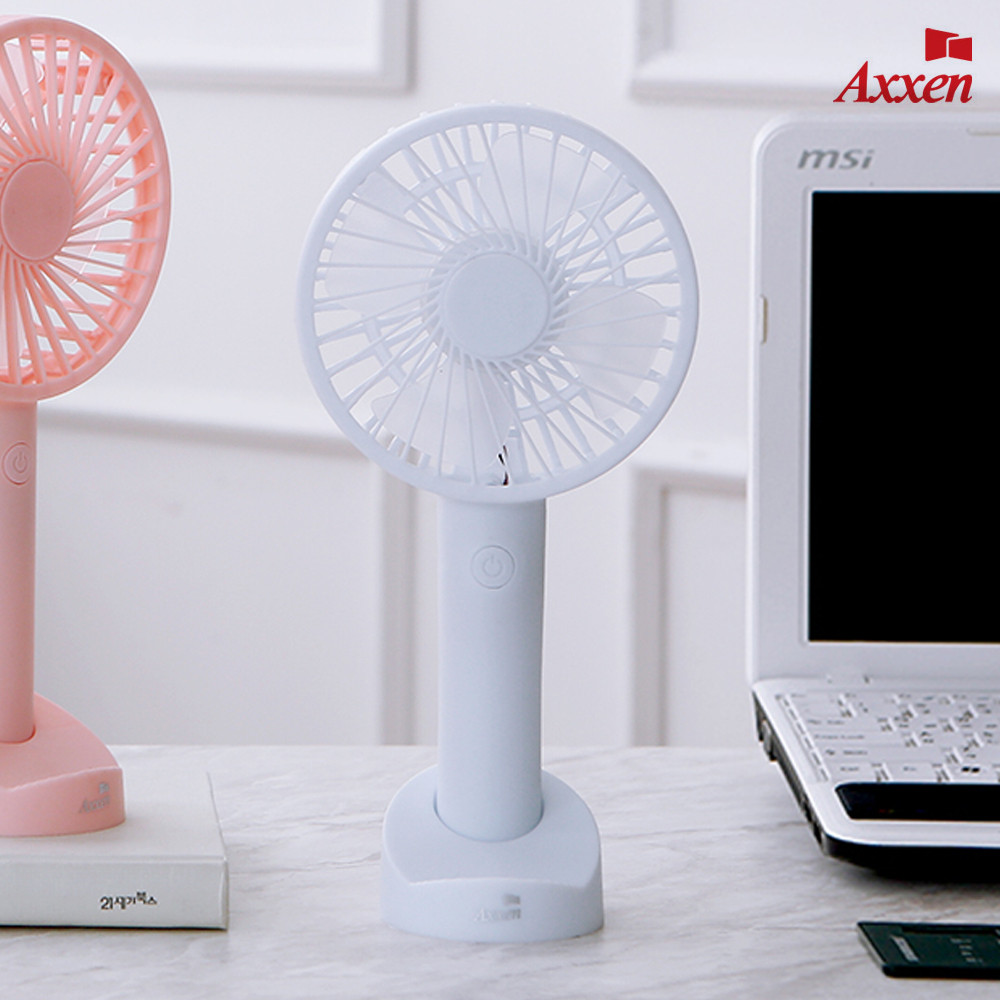 액센 핸디 선풍기 F31 (화이트)