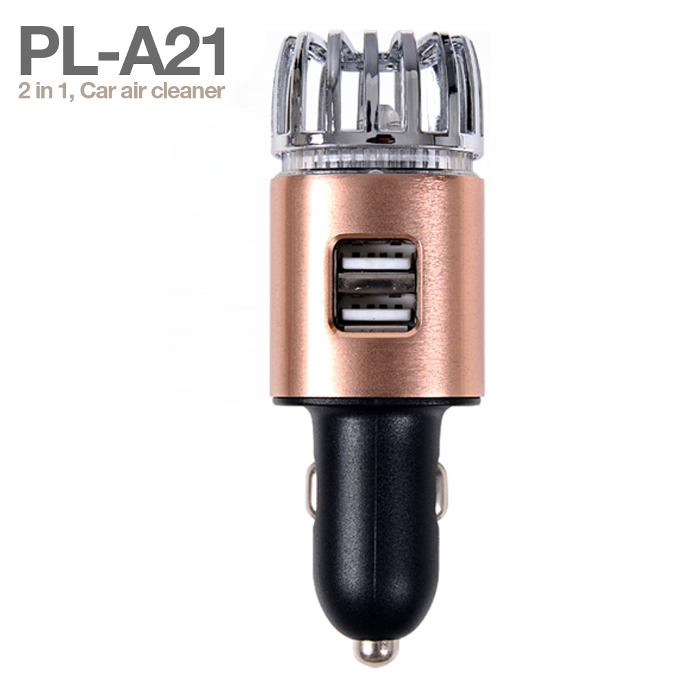 AION 차량용 공기청정기 PL-A21 (로즈골드)