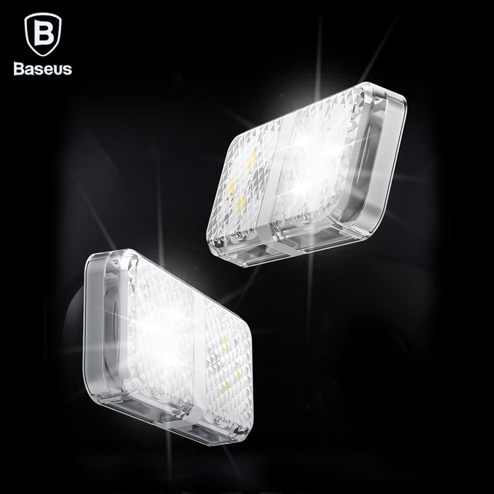 베이스어스 자동차 도어오픈 워닝 라이트 (화이트) (CRFZD-02)