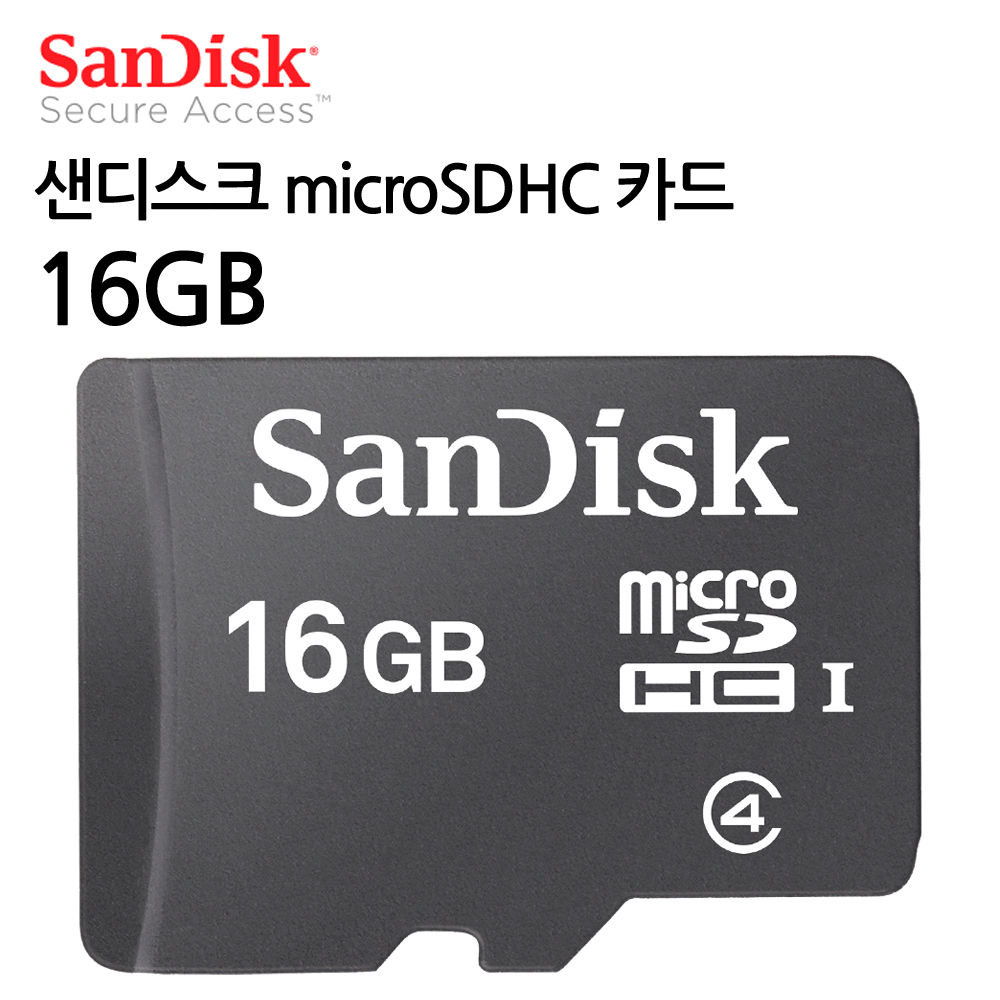 SanDisk microSDHC 카드 (16GB)