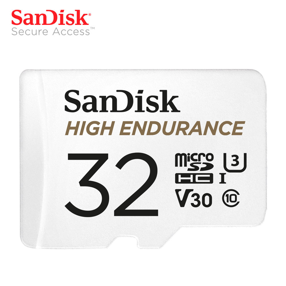 SanDisk 고내구성 비디오 모니터링 microSD 카드 (QQNR) (32GB)