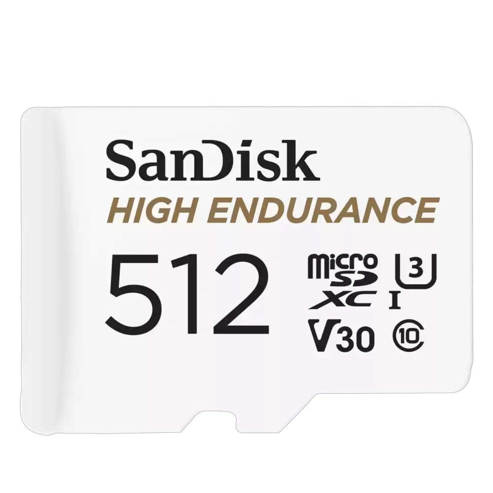 SanDisk 고내구성 비디오 모니터링 microSD (QQNR) (512GB)