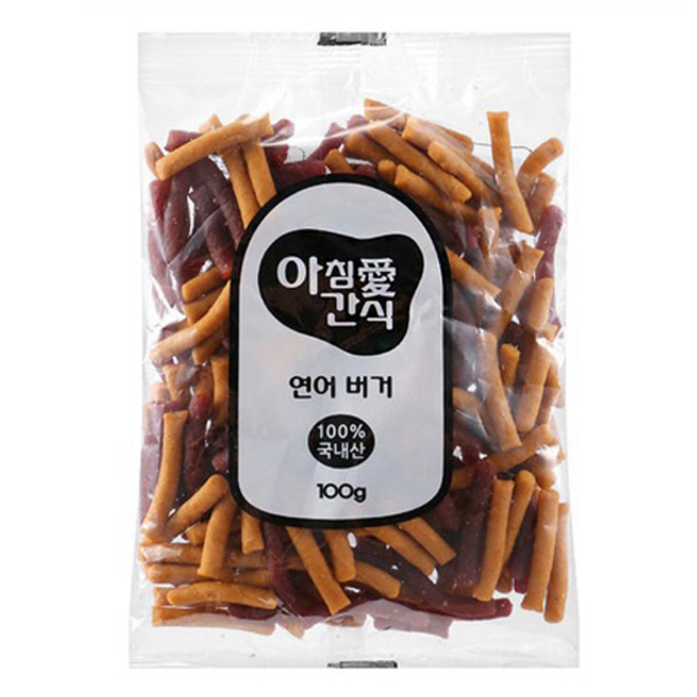 아침애 연어버거 100g