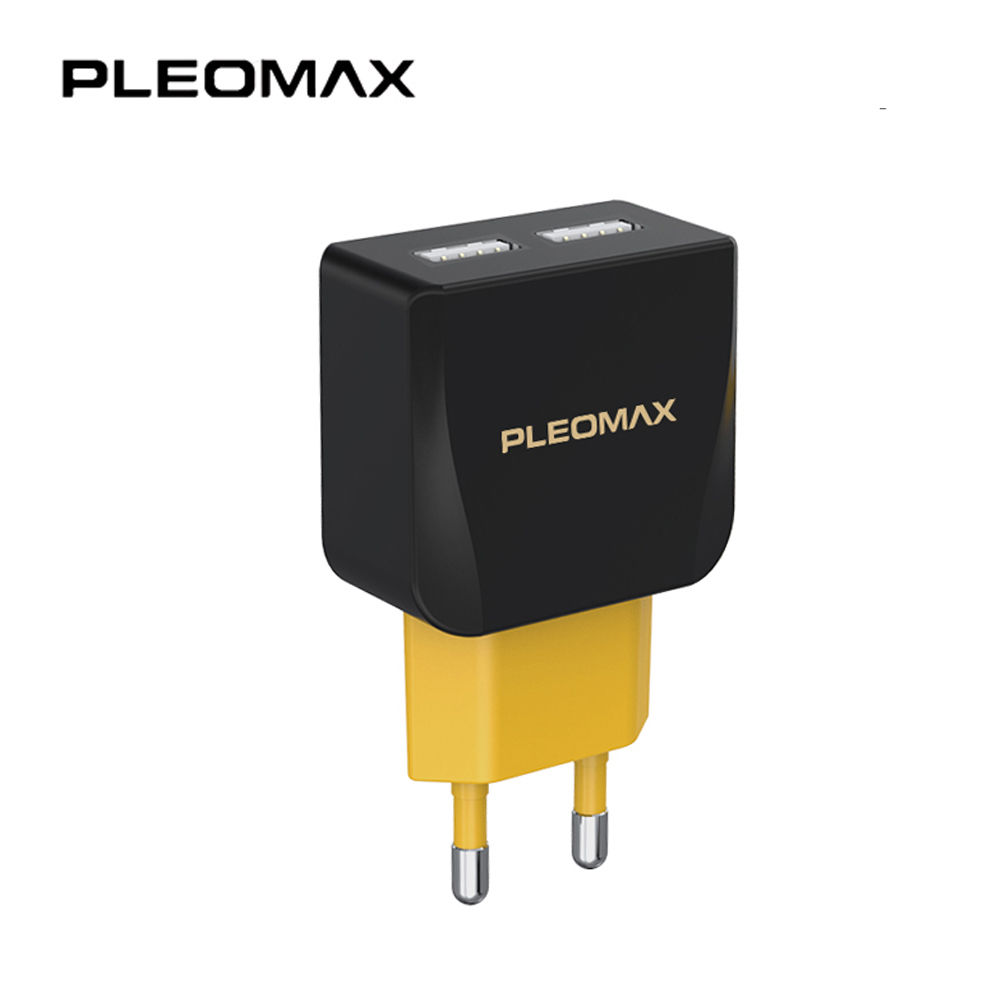 PLEOMAX 가정용 충전기 2포트 (케미) 2.1A USB (PLM-S19-212)