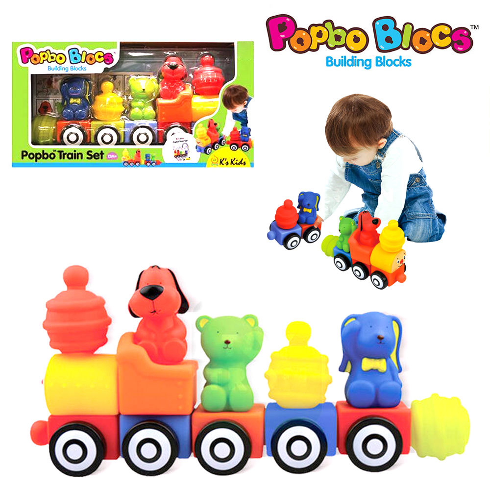 팝보블럭 칙칙폭폭 기차놀이 (KA10654)