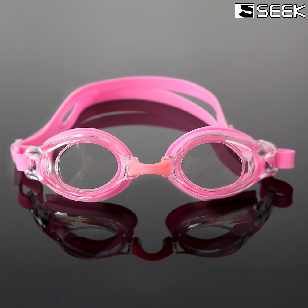 SEEK 물안경 보급형 아동용 수경 (핑크) (SK650)