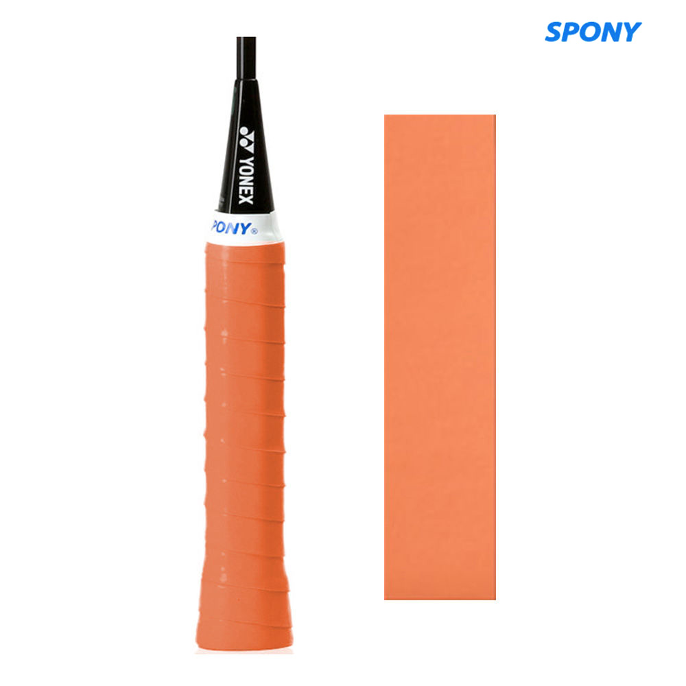 스포니 스포츠 라켓 오버그립 (오렌지) (N-1000)