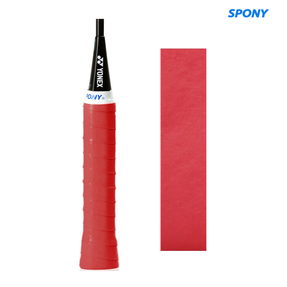스포니 스포츠 라켓 오버그립 (레드) (N-1000)