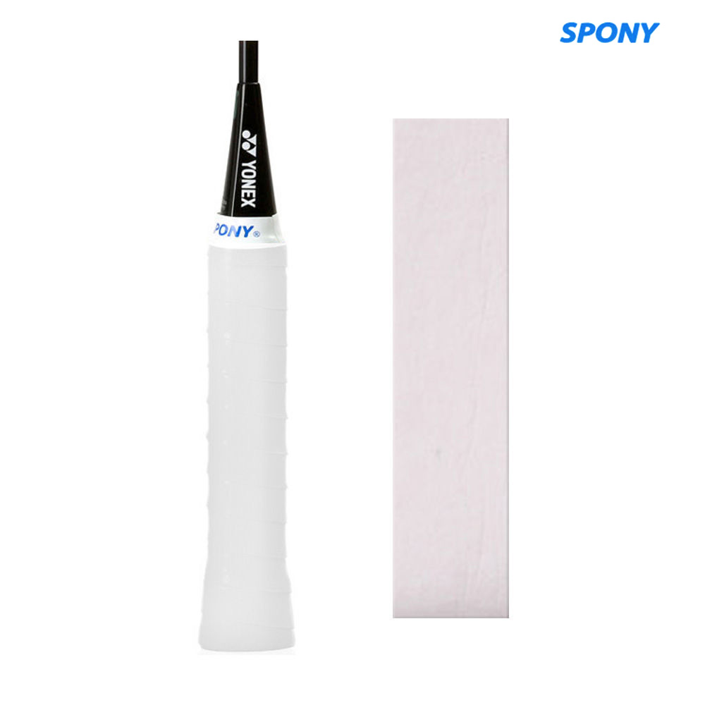 스포니 스포츠 라켓 오버그립 (화이트) (N-1000)
