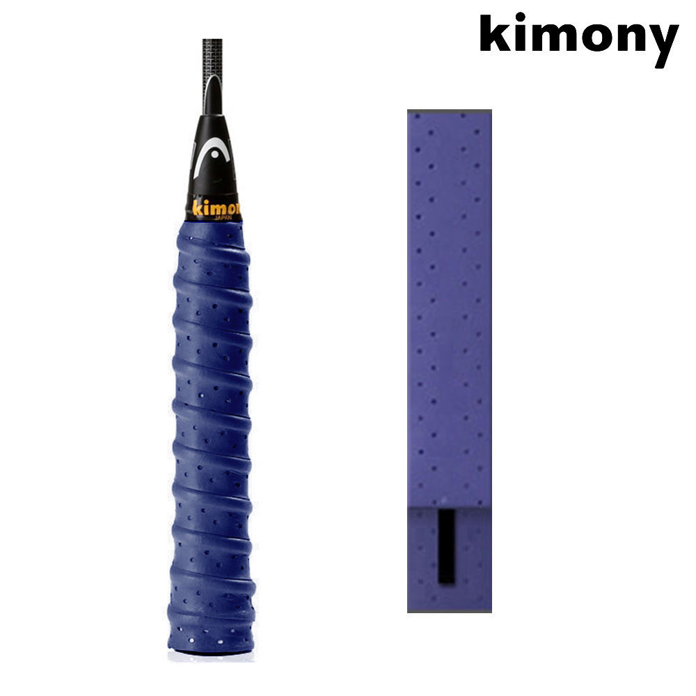 키모니 스포츠 라켓 그립 홀 스파이럴 (네이비) (KGT119)