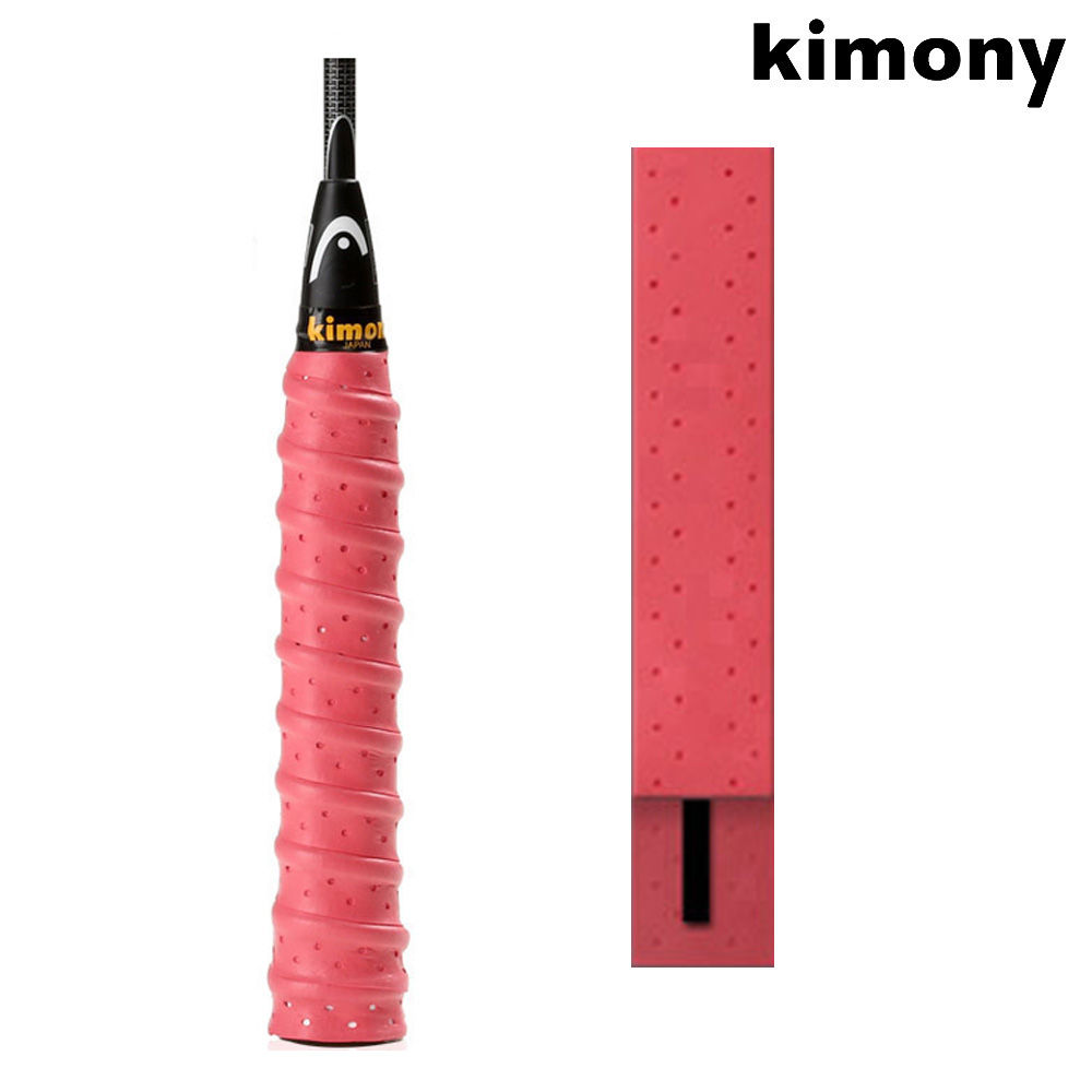 키모니 스포츠 라켓 그립 홀 스파이럴 (레드) (KGT119)