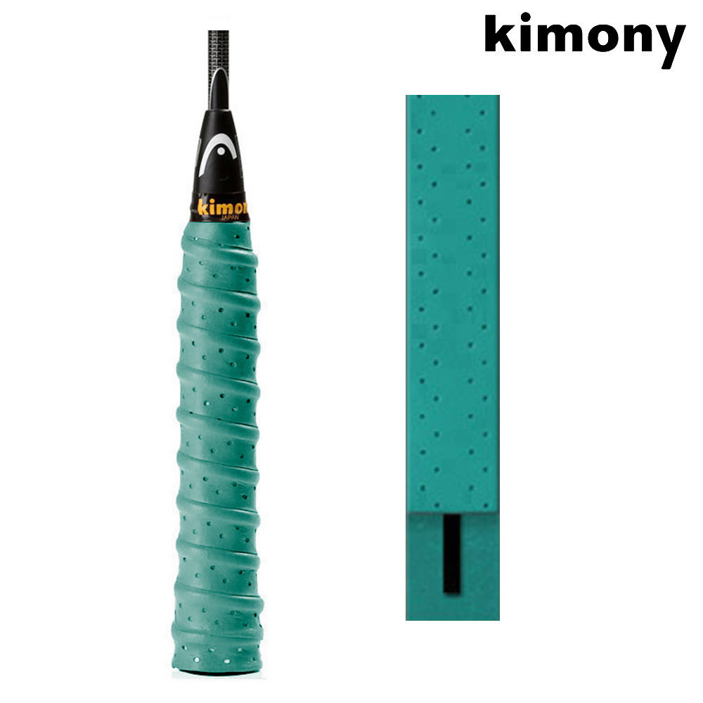 키모니 스포츠 라켓 그립 홀 스파이럴 (그린) (KGT119)