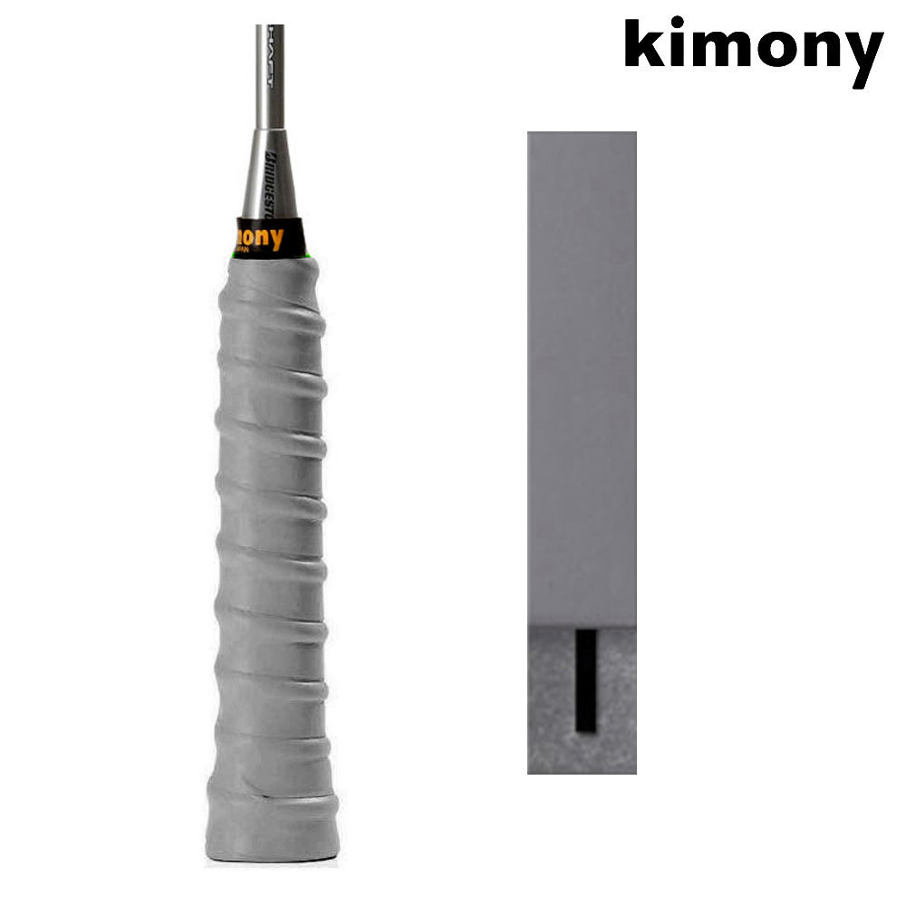 키모니 스포츠 라켓 그립 스파이럴 (그레이) (KGT105)